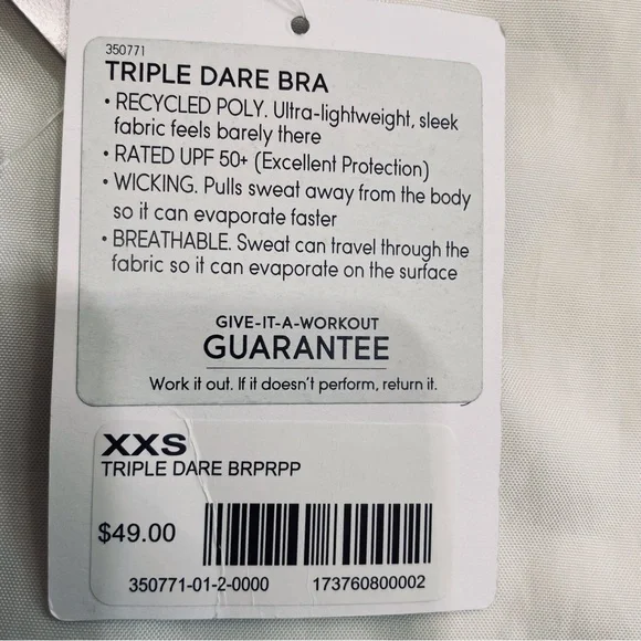 Brand new Athleta Triple Dare bra - Picture 4 of 9
